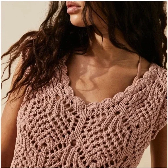 Free People Beach Alicia Fauxchet Top - Picture 4 of 10